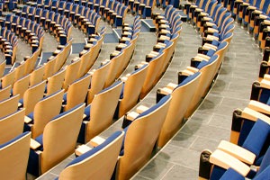 Oscar Teater, Biograf og Konferencestol