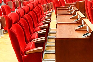 Oscar Teater, Biograf og Konferencestol