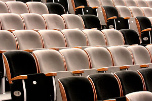 Oscar Teater, Biograf og Konferencestol